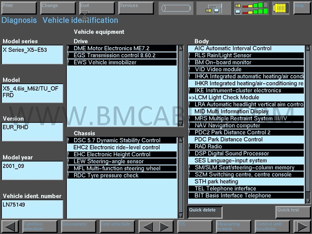 Bmw dis v57 software
